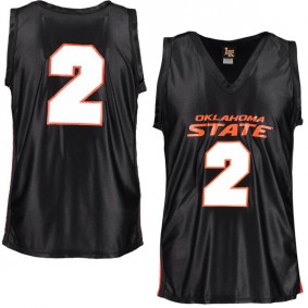 Youth Oklahoma State Cowboys and Cowgirls #2 Black Basketball Jersey