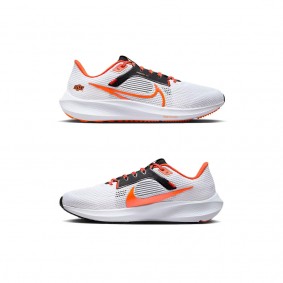 Oklahoma State Cowboys Nike Unisex Zoom Pegasus 40 Running Shoes White