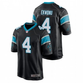 Matthew Corral Carolina Panthers 2022 NFL Draft Black Game Jersey Men