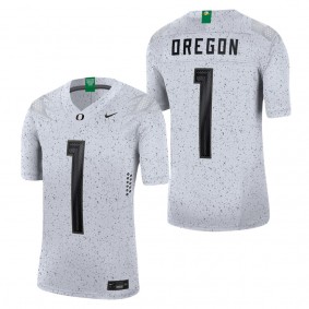 #1 Oregon Ducks Alternate Limited Jersey White