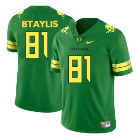 Oregon Ducks #81 Apple Green College Football Evan Baylis Jersey