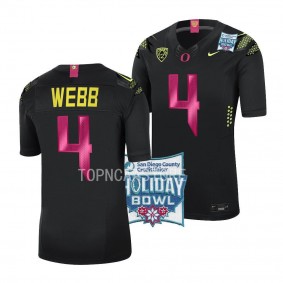 Spencer Webb 2022 Holiday Bowl Black Alternate Limited Jersey