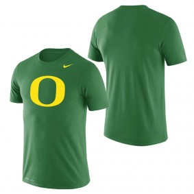 Oregon Ducks Team Legend Performance T-Shirt Green