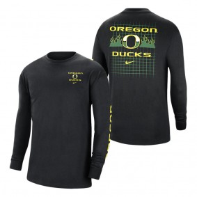 Oregon Ducks Tour Max 90 Long Sleeve T-Shirt Black