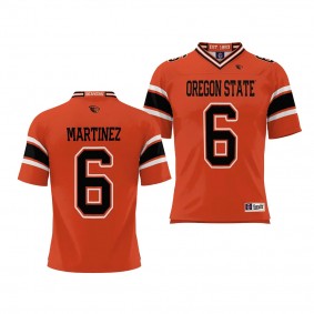 Damien Martinez Oregon State Beavers Orange NIL Player Football Youth Jersey