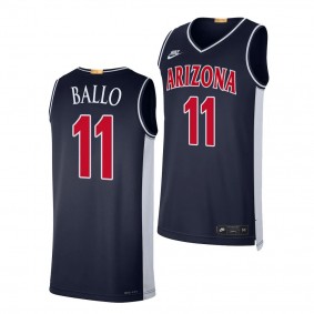 Oumar Ballo #11 Arizona Wildcats Limited Retro Basketball Jersey 2023-24 Navy