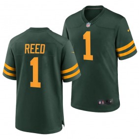 Jayden Reed Green Bay Packers 2023 NFL Draft #1 Jersey Men's Green Alternate Game Uniform