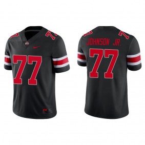 Paris Johnson Jr. Ohio State Buckeyes Nike Alternate Game College Football Jersey Black