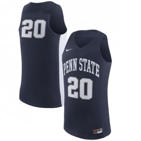 Male Penn State Nittany Lions #20 Navy Basketball Jersey