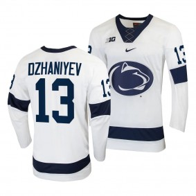 Penn State Nittany Lions Danny Dzhaniyev College Hockey White #13 Replica Jersey 2023-24