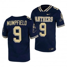 Konata Mumpfield Pitt Panthers #9 Navy Jersey College Football Men's Replica Uniform