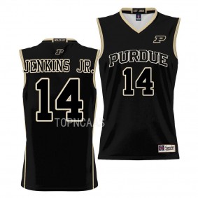 Purdue Boilermakers #14 David Jenkins Jr. NIL Pick-A-Player Black Basketball Jersey