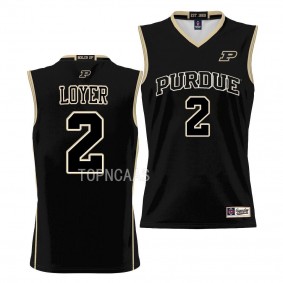 Purdue Boilermakers #2 Fletcher Loyer NIL Pick-A-Player Black Basketball Jersey