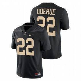 Purdue Boilermakers King Doerue #22 Jersey Black College Football