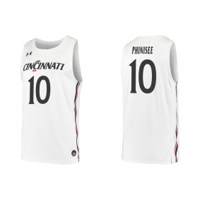 Rob Phinisee Cincinnati Bearcats College Replica Basketball Jersey White