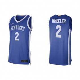 Sahvir Wheeler Kentucky Wildcats Limited Basketball Jersey Royal