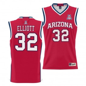 Arizona Wildcats Sean Elliott Red #32 NIL Basketball Jersey Lightweight Unisex