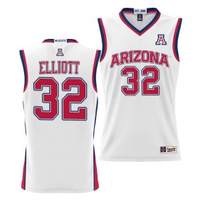 Sean Elliott Arizona Wildcats #32 White NIL Basketball Jersey Unisex Lightweight