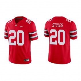 Sonny Styles Ohio State Buckeyes Nike Game College Football Jersey Red