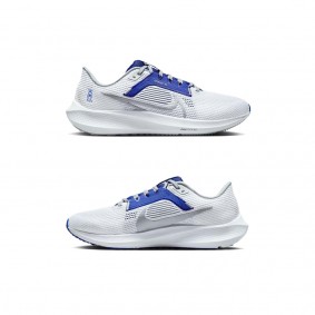 Spelman College Jaguars Nike Unisex Zoom Pegasus 40 Running Shoes White