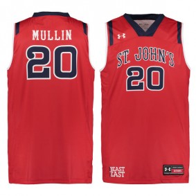 Male St. Johns Red Storm #20 Red Basketball Jersey