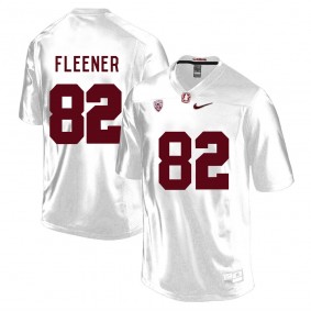 Stanford Cardinal #82 White College Football Coby Fleener Jersey