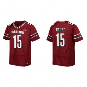 Tanner Bailey Youth South Carolina Gamecocks Under Armour Replica Football Jersey Garnet