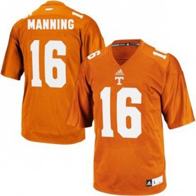 Youth Tennessee Volunteers #16 Peyton Manning Orange Football Jersey