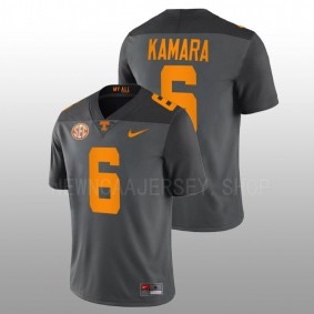 Tennessee Volunteers Alvin Kamara #6 Football Jersey Grey Smokey Grey Series