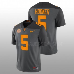 Tennessee Volunteers Hendon Hooker #5 Football Jersey Grey Smokey Grey Series