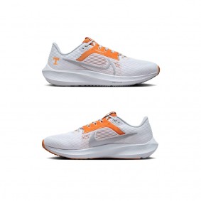 Tennessee Volunteers Nike Unisex Zoom Pegasus 40 Running Shoes White