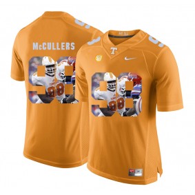 Tennessee Volunteers Daniel McCullers #98 Orange With Portrait Print College Football Fashion Jersey