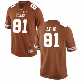 Texas Longhorns #81 Brunt Orange Football Sam Acho Jersey