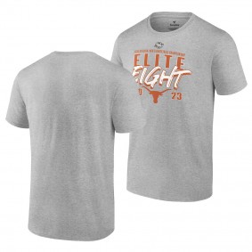 Texas Longhorns Gray 2023 NCAA March Madness Elite Eight Men's Basketball Men T-Shirt