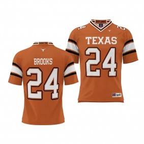 Jonathon Brooks Texas Longhorns Orange NIL Player Football Youth Jersey