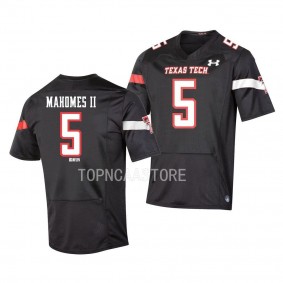 Youth Texas Tech Red Raiders Patrick Mahomes Black Replica Football Jersey