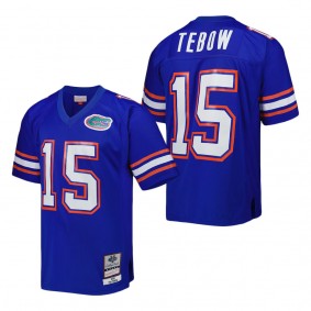 Tim Tebow Florida Gators Mitchell & Ness Legacy Jersey Royal