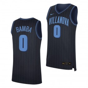 TJ Bamba #0 Villanova Wildcats Replica Basketball Jersey 2023-24 Navy