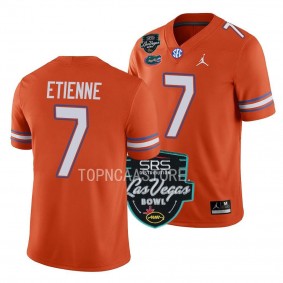 Florida Gators Trevor Etienne Orange 2022 Las Vegas Bowl Alternate Football Tee