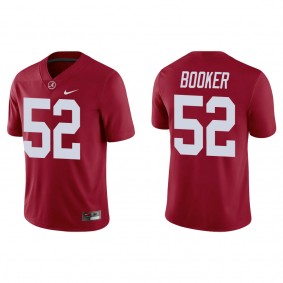 Tyler Booker Alabama Crimson Tide Nike Game College Football Jersey Crimson