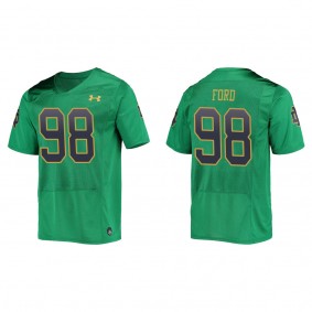 Tyson Ford Notre Dame Fighting Irish Replica College Football Jersey Green