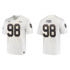 Tyson Ford Notre Dame Fighting Irish Replica College Football Jersey White