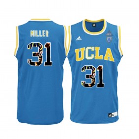 Male UCLA Bruins #31 Reggie Miller Blue PAC 12 Basketball Jersey With Player Pictorial