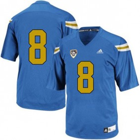 Male UCLA Bruins #8 Troy Aikman Blue Football Jersey