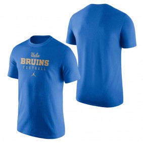 UCLA Bruins Jordan Brand Team Issue Performance T-Shirt Blue