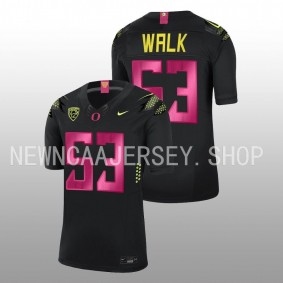 Ryan Walk Oregon Ducks Breast Cancer Awareness 2022-23 Black Unisex Jersey Alternate Limited