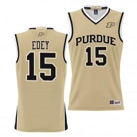 Purdue Boilermakers Zach Edey NIL Basketball Gold Lightweight Jersey Unisex