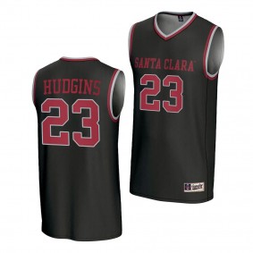 Santa Clara Broncos Marya Hudgins Womens Basketball Black NIL Lightweight Jersey Unisex