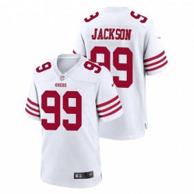 Drake Jackson San Francisco 49ers 2022 NFL Draft White Game Jersey Men