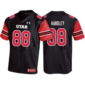 Utah Utes #88 Black College Football Harrison Handley Jersey